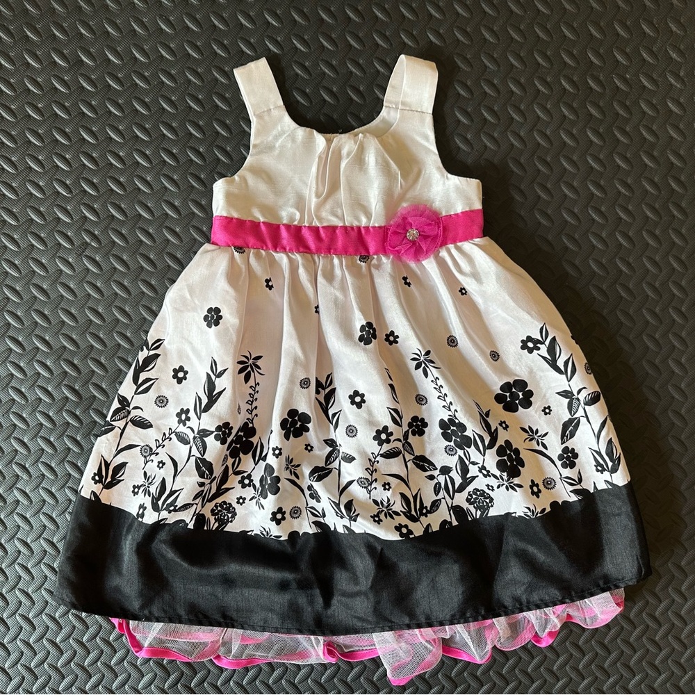 Brooke Lindsey Collection White & Black Dress